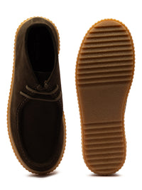 Boys’ Brown Suede Chukka Boots