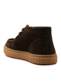 Boys’ Brown Suede Chukka Boots