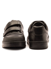 Boys Black Leather Formal Shoes