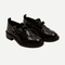 Girls’ Black Leather School Shoes