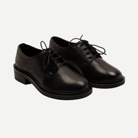 Girls’ Black Slip On School Shoes