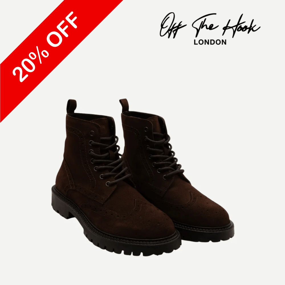 Neo Suede Lace-Up Boots