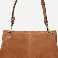 Tan Suede Handbag