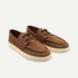 Men’s Brown Suede Boat Shoes