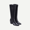 Women's Quilted Knee High Boots