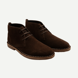 Men’s Grey Suede Boots